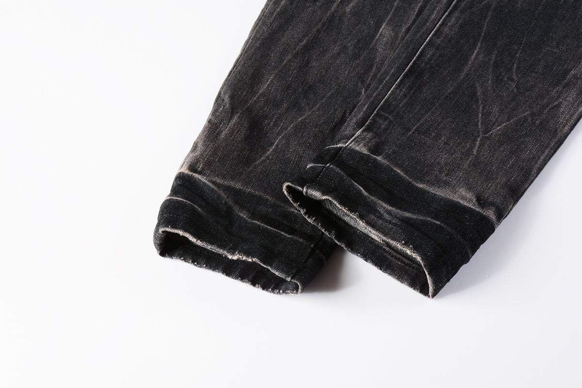 Men's Purple Jeans 9057