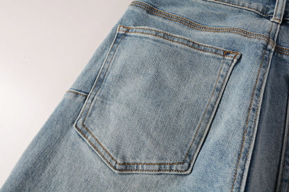 Men's Purple Jeans 9075